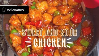 Sweet and Sour chicken made easy | simple, delicious with a Nigerian twist