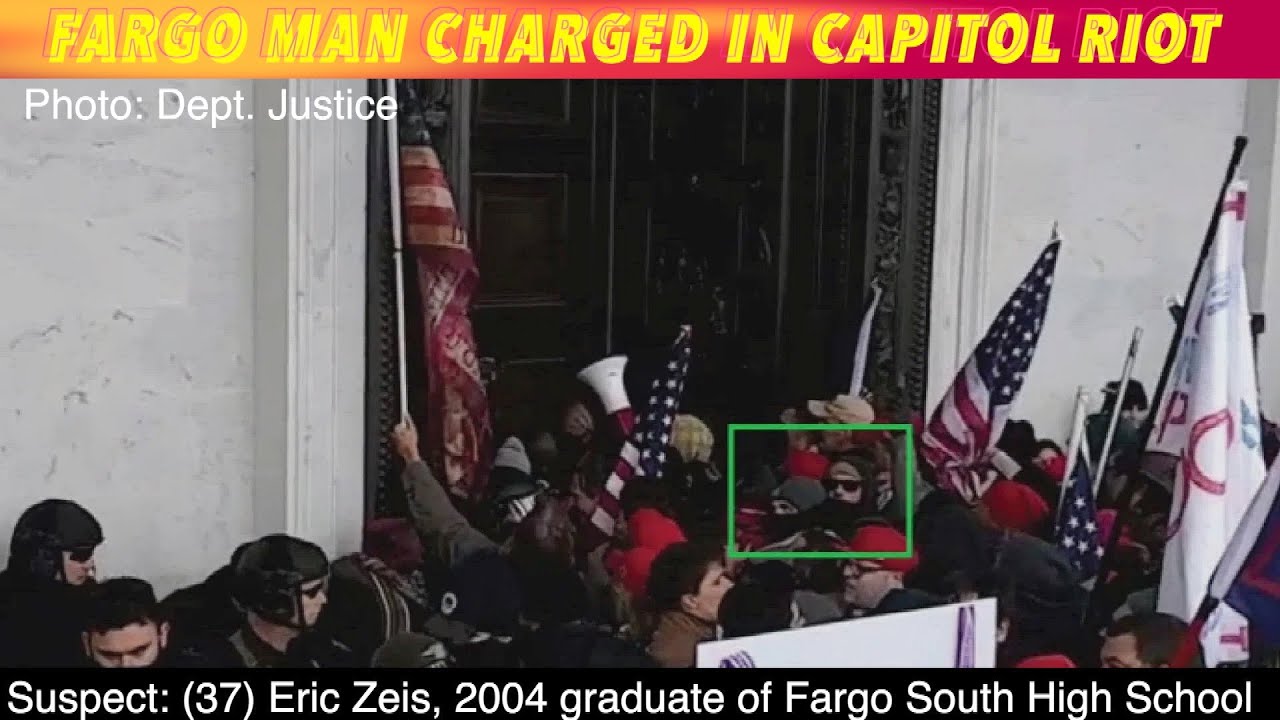 Former Fargo Man Now 1 Of Over 1,200 Charged In Capitol Riot - YouTube