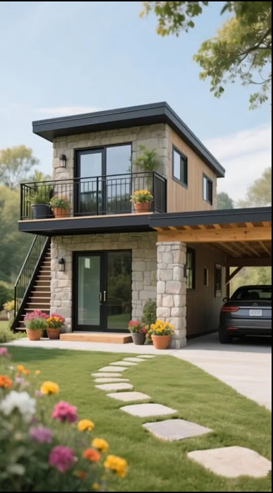 Cool 2-storey house with beautiful views #house #home