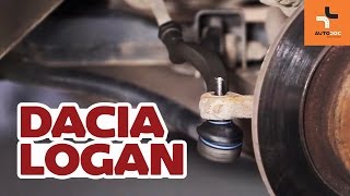 How to replace Tie rod end on DACIA LOGAN (LS_) - video tutorial