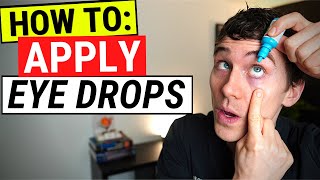 How to Use Eye Drops PROPERLY! - Eye Drop Tutorial screenshot 2