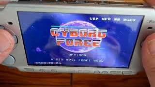 CYBORG FORCE on PSP @ozzyyzzoful