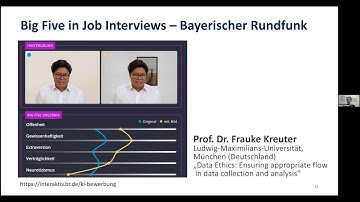 Conference Ethics and Digitalization IV - Prof. Dr. Frauke Kreuter