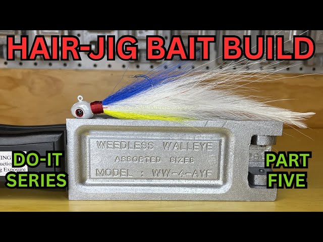 fish hair fishing lure making 6th Sense Pluck Jig 1/4 oz / Gum Minnow fishing scenarios. Fishing DIY: Tie Your Own