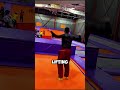 Weird trampoline mistake #shorts
