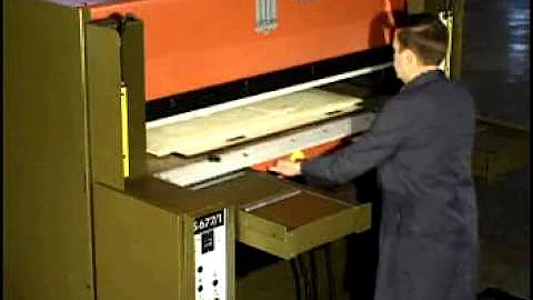 ATOM S600 ST Series Full Beam Press with Single Sliding Tray