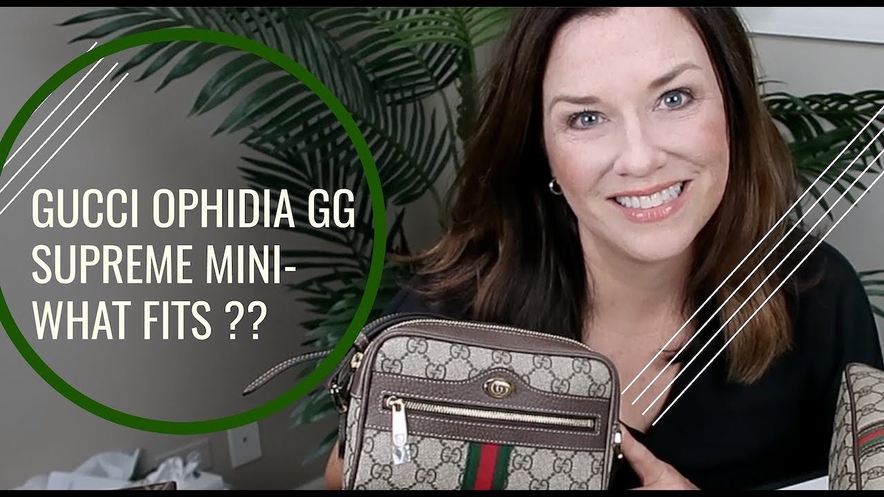 Gucci Ophidia GG Supreme Mini Bag