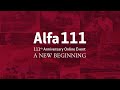 アルファ ロメオ 創立111周年記念オンラインイベント | Alfa 111 - A NEW BEGINNING