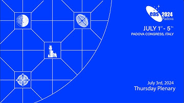 EAS 2024 PLENARY SESSION, Thursday 4.7.2024