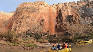 Grand Canyon Flash Flood and Waterfalls