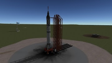 Modular Launch Pads v2 Dev Demo: WIP Mercury Crew Elevator Update