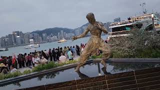 Bruce Lee Statue in Hong Kong