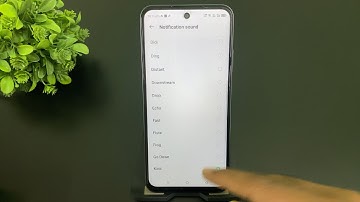 Infinix Zero 5G me Notification ringtone kaise set Kare