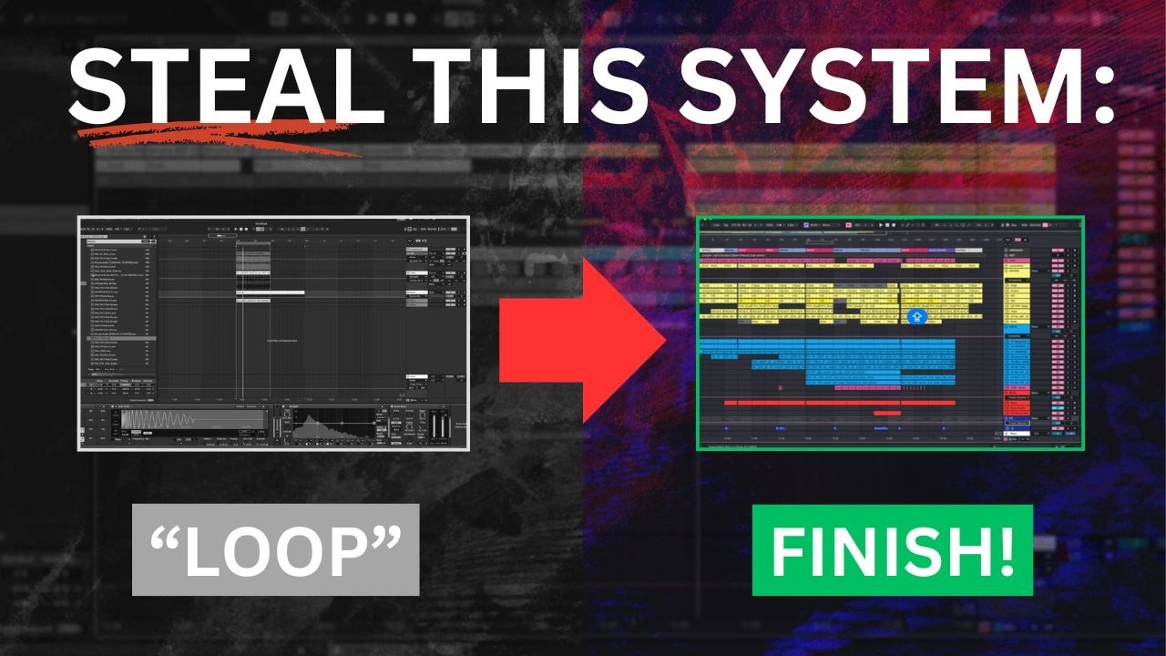 Copy my exact workflow to finish songs fast (weird trick)
