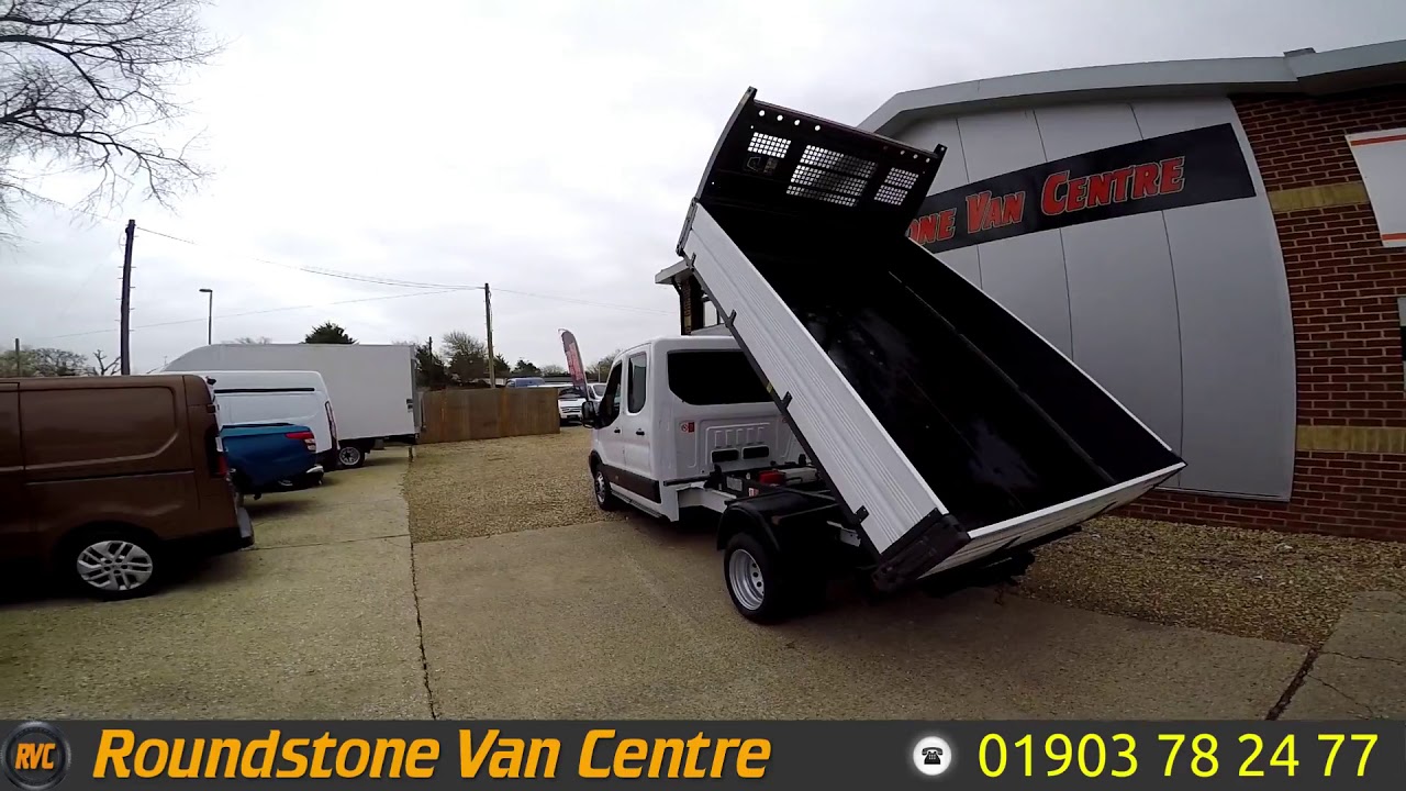 ford transit utility cab tipper