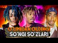 REPPERLARNING O&#39;LIMIDAN OLDIN AYTGAN SO&#39;NGGI SO&#39;ZLARI... // XXXTENTACION, JUICE WRLD, TUPAC SHAKUR