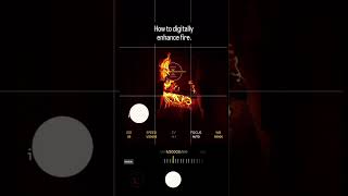 How to digitally enchance fire #midsummersday #photography #fire