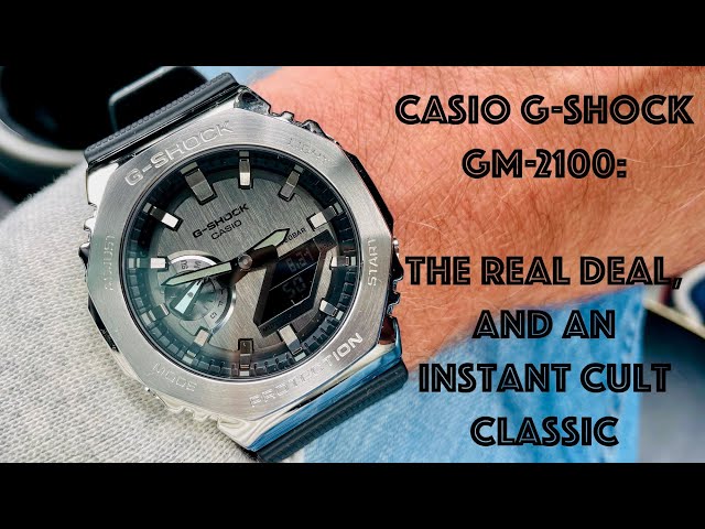 Casio G-Shock GM-2100 Classic! - YouTube Instant Review