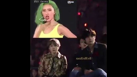 BTS Jungkook reaction to Hawasa 😂 #shorts #jungkook #hawasa