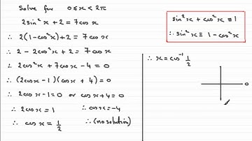 Edexcel Core Maths C2 June 2011 Q7b : ExamSolutions