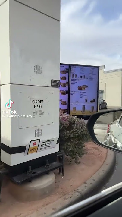 Welcome to McDonald’s would you like to use the mobile app today?
