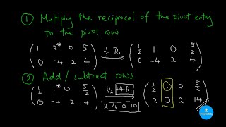 Pivoting of a Matrix: Introduction