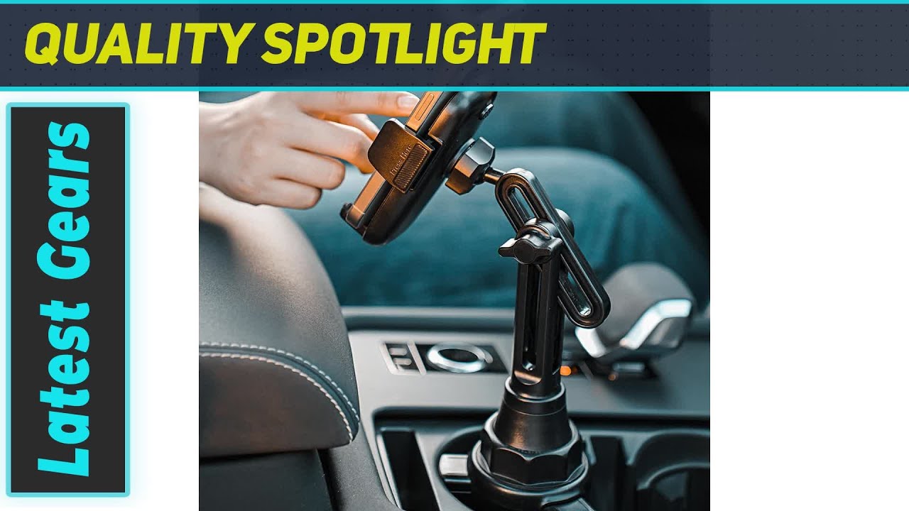 LISEN Cup Holder Phone Mount for Car - The Ultimate Adjustable Solution!