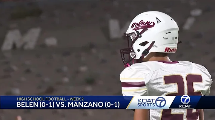 HS Football: Belen vs. Manzano