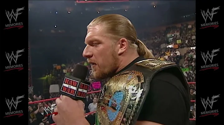 HHH and Stephanie tribute to Mick Foley