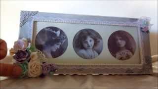 Shabby Chic Altered Frame