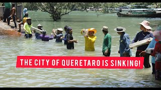 The city is sinking! | A terrible flood destroys Queretaro, Mexico!