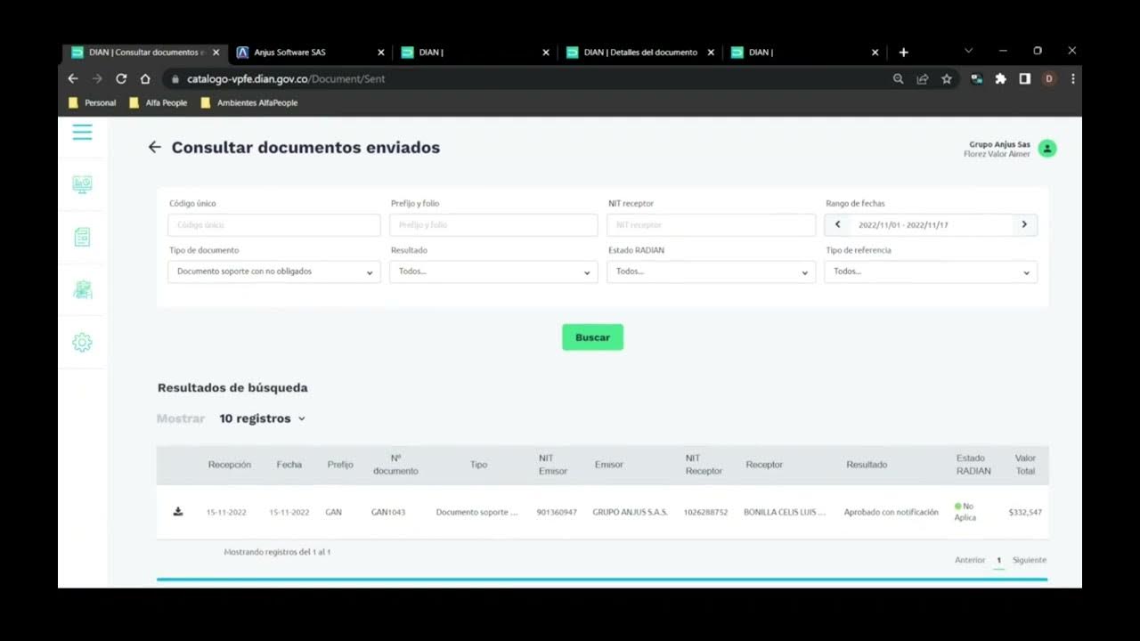 Consultar documento de soporte portal dian youtube