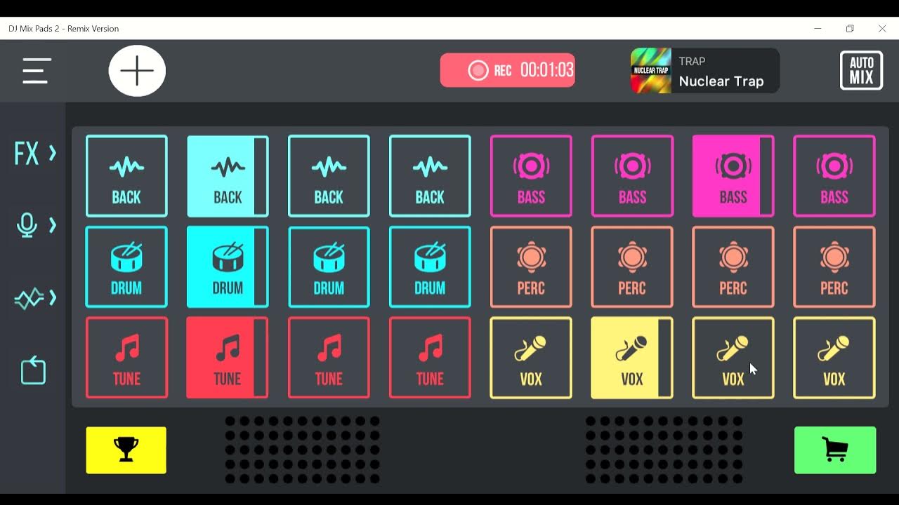 DJ Mix Pads 2 First ever time making music on this website or app YouTube