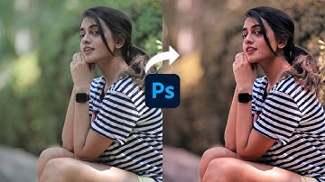 Crimson & Charcoal Tone Color Grading In Photoshop - 5 Min Tutorial ✅