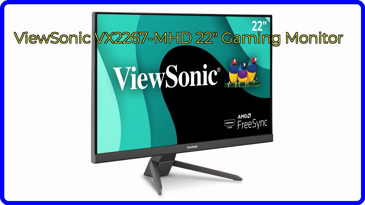 REVIEW 2026 ViewSonic VX2267 MHD 22 Gaming Monitor First Look 