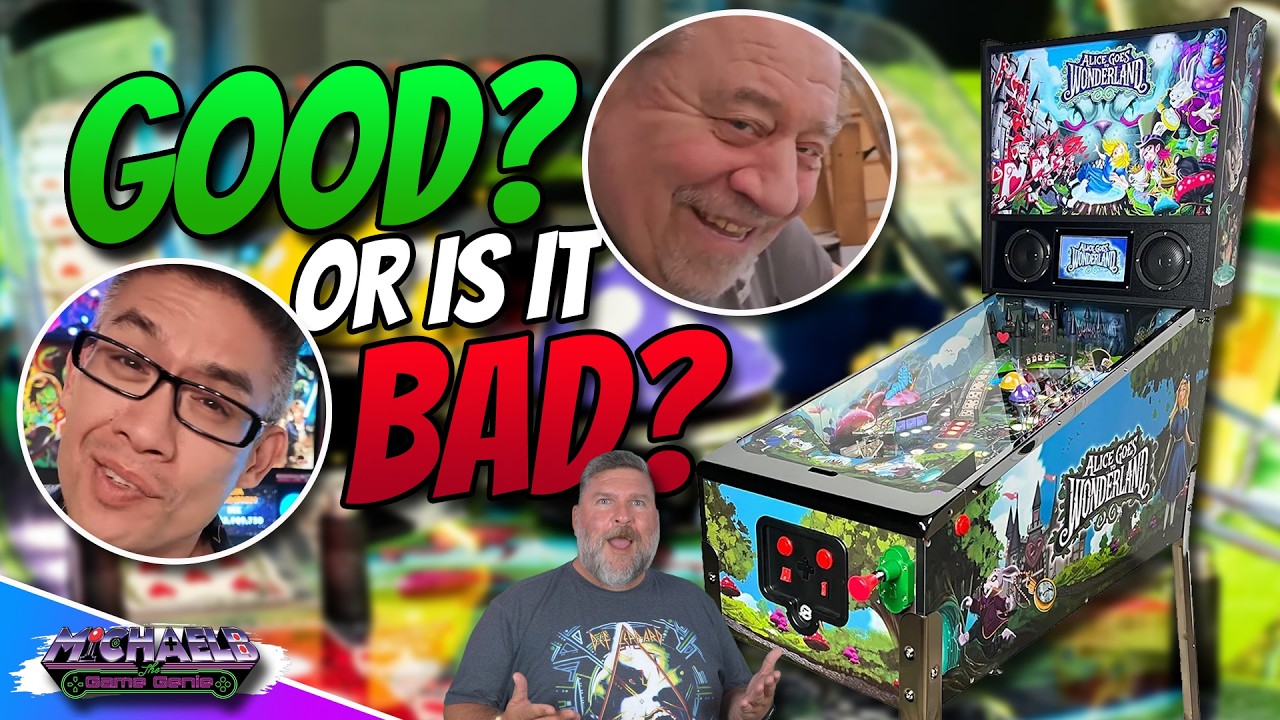 Домашний пинбол по мотивам «Алисы в Стране чудес» уже здесь! Хорошо это или плохо?