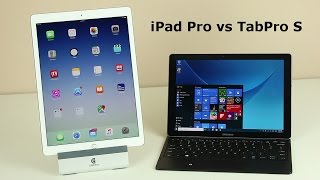 Différence entre Samsung Galaxy Tab Pro S et iPad Pro