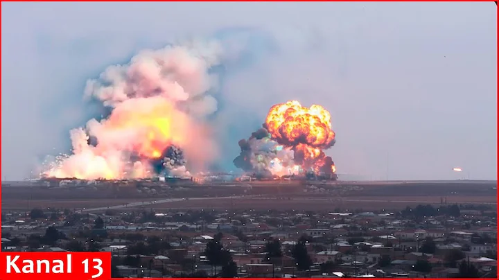 Ukrainian drones pound Russian drone facilities, ammunition depot, cause fires at oil terminal