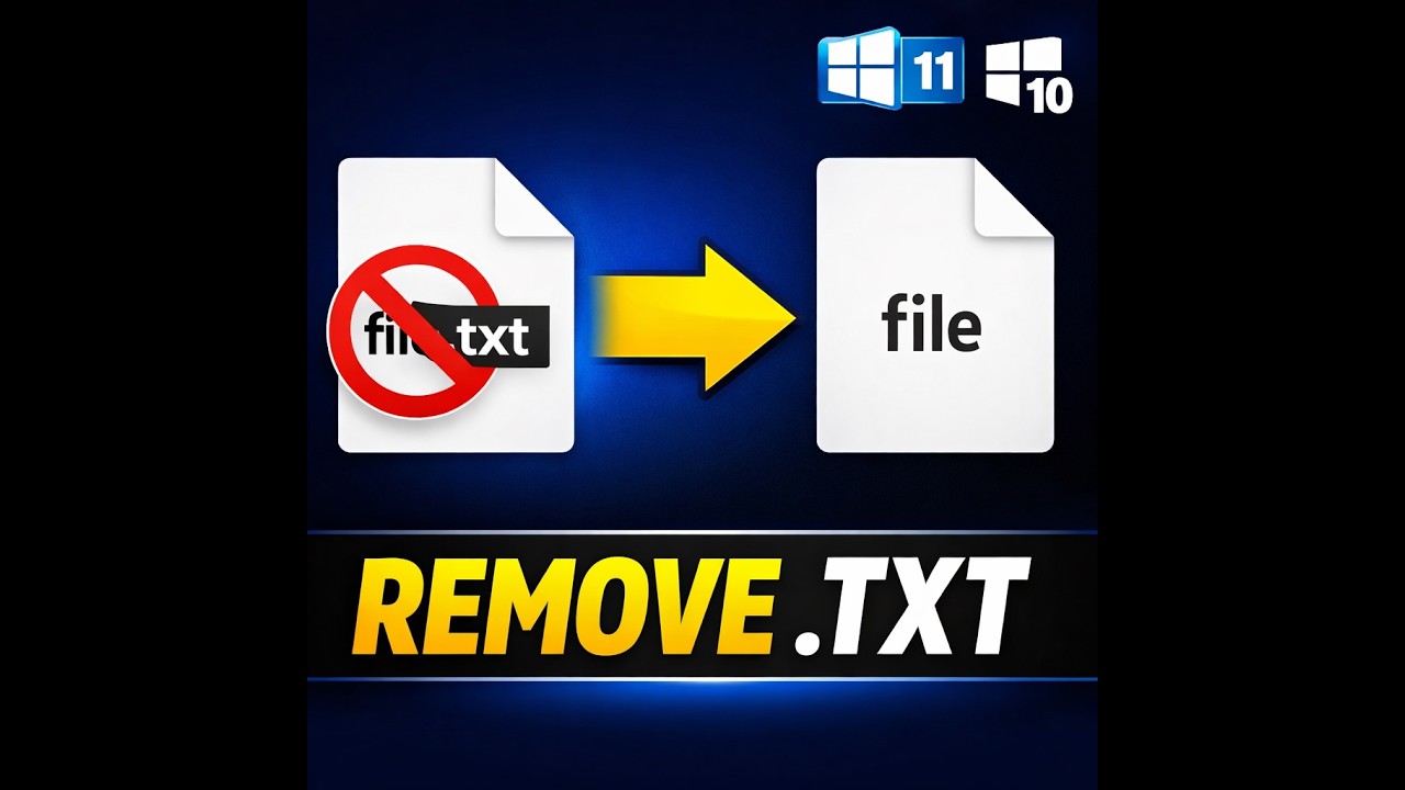 Как создать файл без расширения в Windows 11 или 10 | Учебное пособие от GearUpWindows