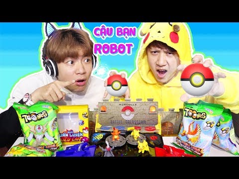 CẬU BẠN ROBOT - BIẾN BỐN LỒI RỐN THÀNH NHÀ HUẤN LUYỆN POKEMON SIÊU CẤP! | Foci