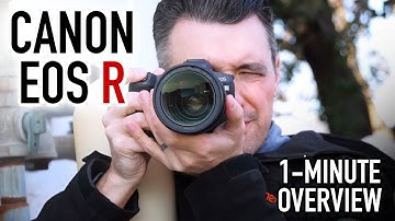 Canon EOS R Full Frame Mirrorless Camera (1-Minute Overview)