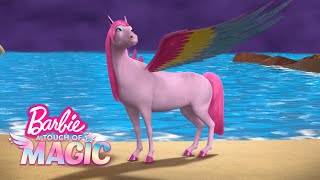 'Peggy Grows Up Transformation'  Scene (HD)  Barbie: A Touch of Magic | Barbie™