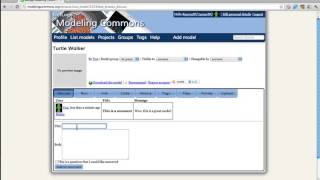 Discussions in the NetLogo Modeling Commons