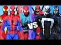 TEAM SPIDER-MAN vs TEAM VENOM - EPIC BATTLE