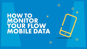 How To Check & Conserve Your FLOW Mobile Data