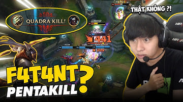 BÌNH LOẠN RANK ĐỒNG: F4T4NT THỂ HIỆN GIÁO ÁN MỚI MASTER YI ĐI RỪNG QUẨY CỰC NHIỆT LẤY PENTAKILL