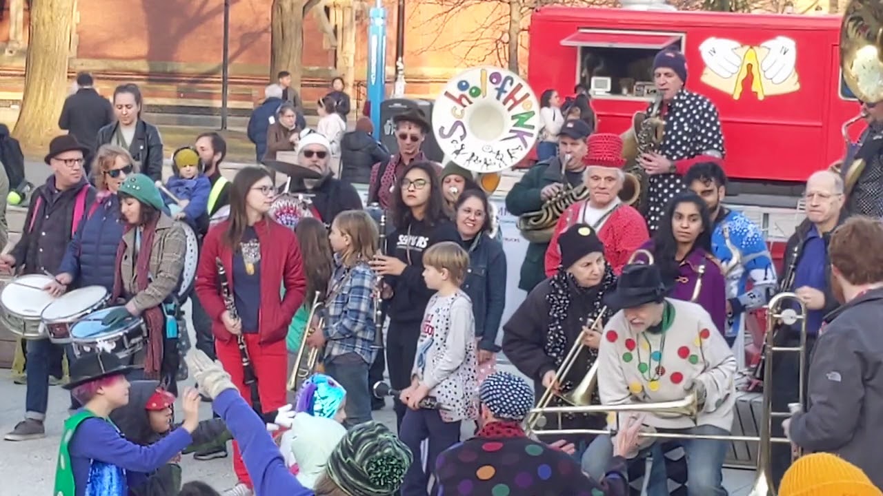 Enola Gay 1st Public Performance by School of HONK - YouTube