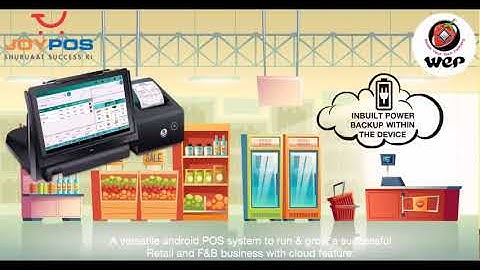 JOYPOS With Cloud Android POS System Machines for Retail and F&B business