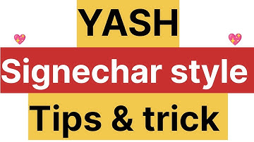 Yash signature style | name signechar style 🖋️| tips and tricks | comment your name 🖋️| yash art 🎭 |