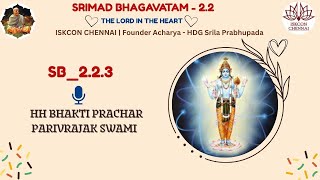 SB_2.2.3 - Realize material happiness plans are futile & be fixed in simple living, high thinking !